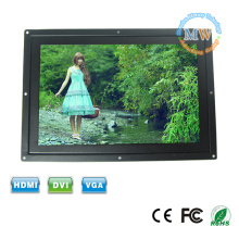 high brightness 12.1 inch lcd monitor enclosure With HDMI/DVI/VGA input